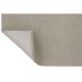 Tapete Bali Retangular Roselan Fiber (150x200cm) Marrom e Creme