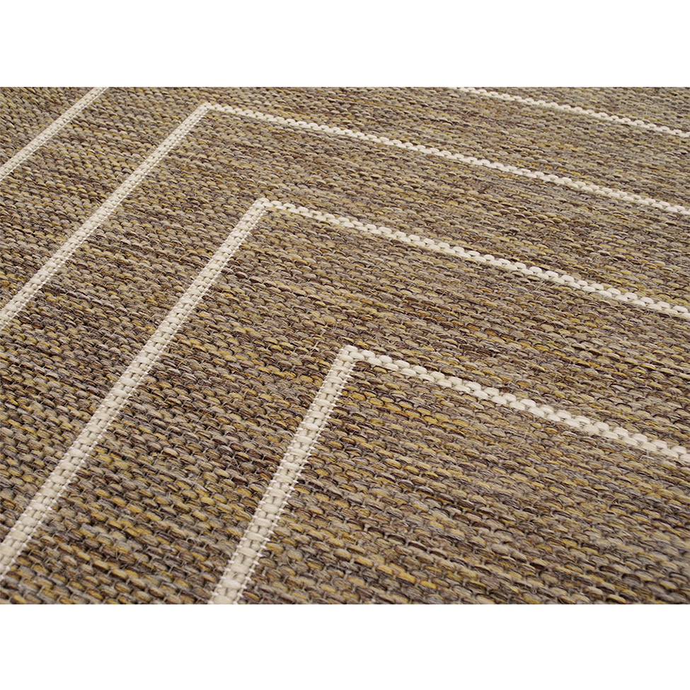 Tapete Bali Singelo Retangular Polipropileno (200x235) Bege