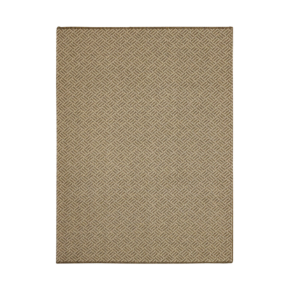 Tapete Bali Textura Retangular Polipropileno (150x200) Bege