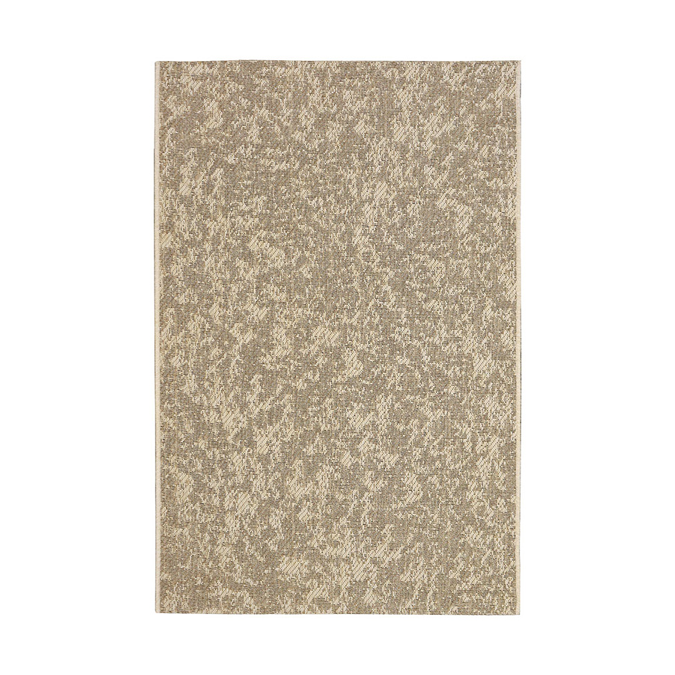 Tapete Bella Basic Retangular Polipropileno (100x150) Bege