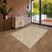 Tapete Bella Basic Retangular Polipropileno (100x150) Bege