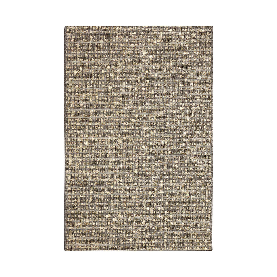 Tapete Bella Elegancy Retangular Polipropileno (100x150) Marrom