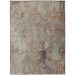 Tapete Capri Retangular Veludo (150x200) Cinza e Marrom