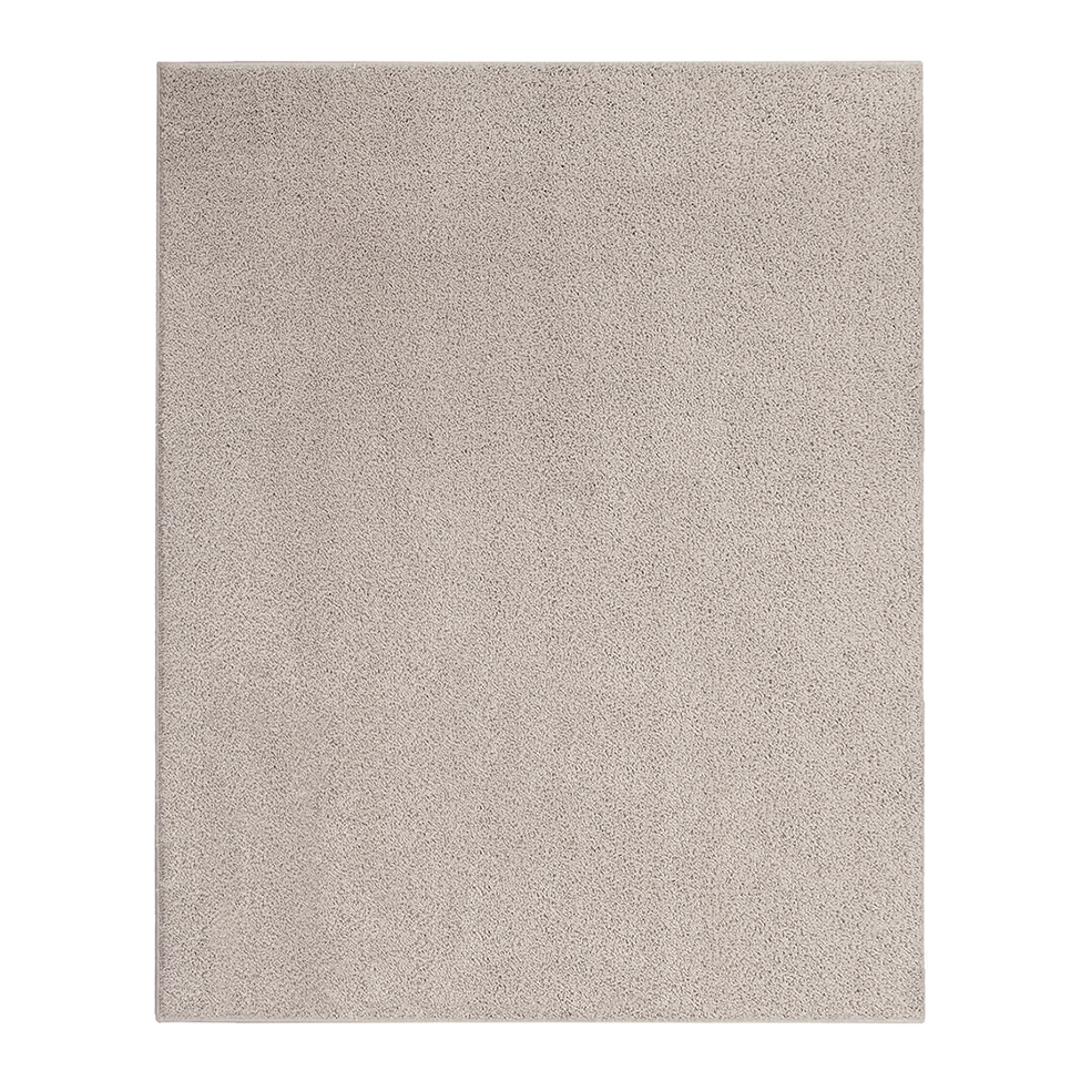 Tapete Charmin Retangular Shaggy (100x150 cm) Platina