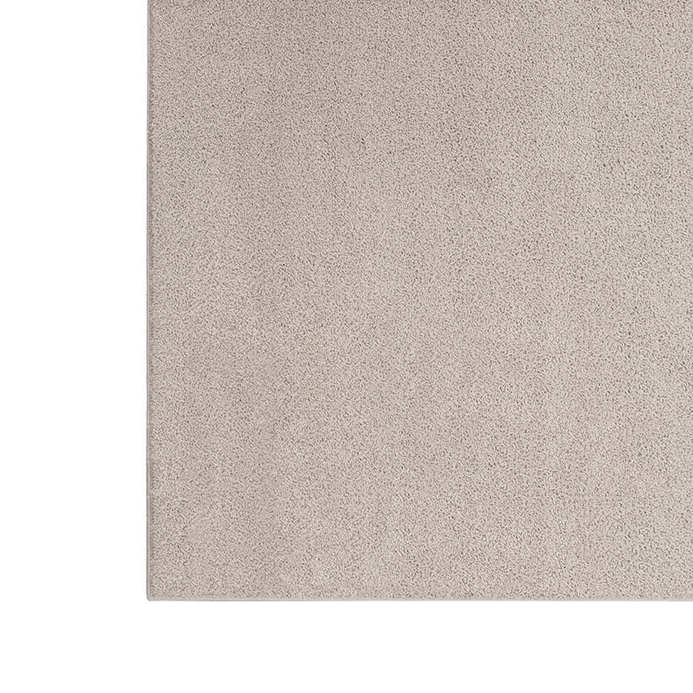Tapete Charmin Retangular Shaggy (100x150 cm) Platina