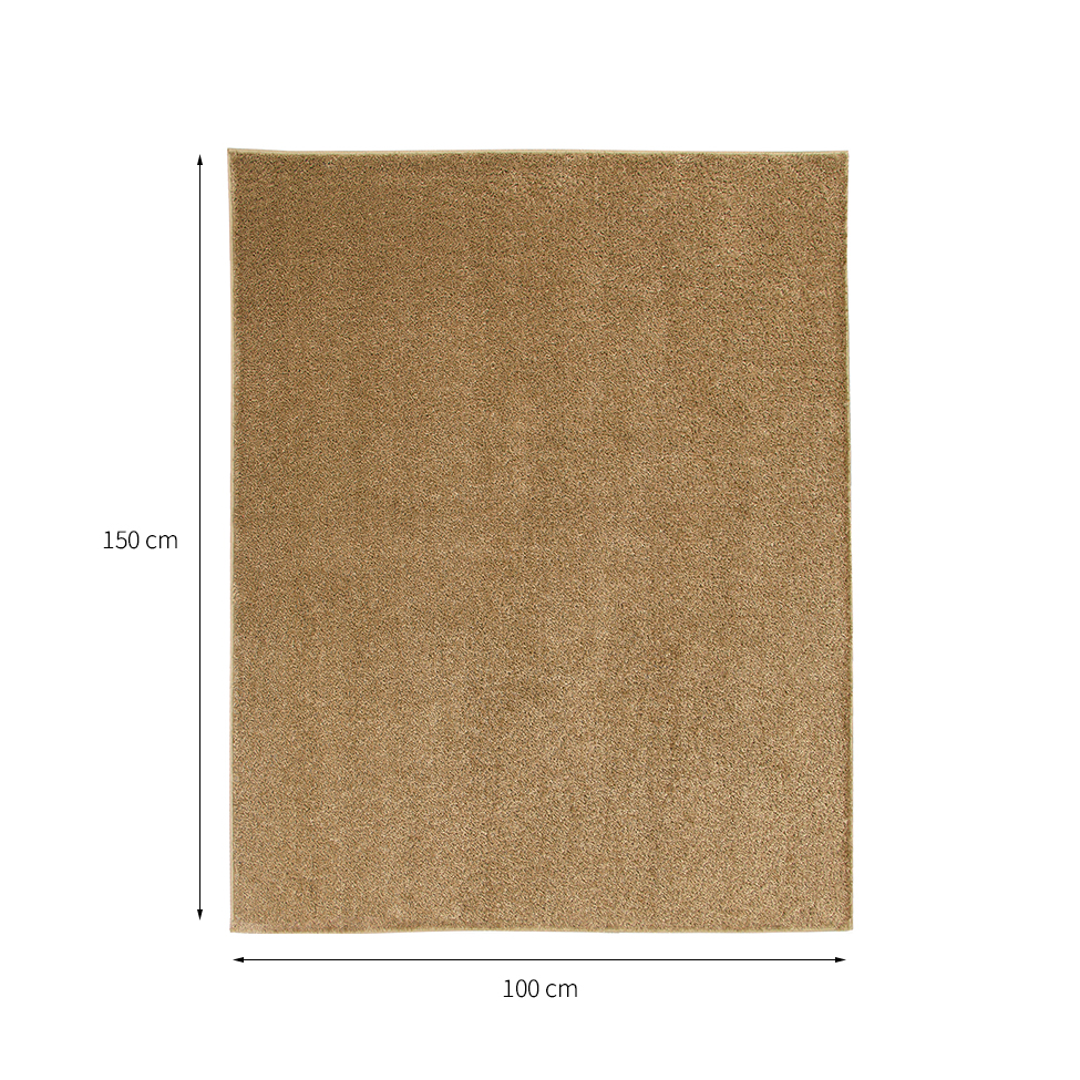 Tapete Charmin Retangular Shaggy (100x150 cm) Trigo