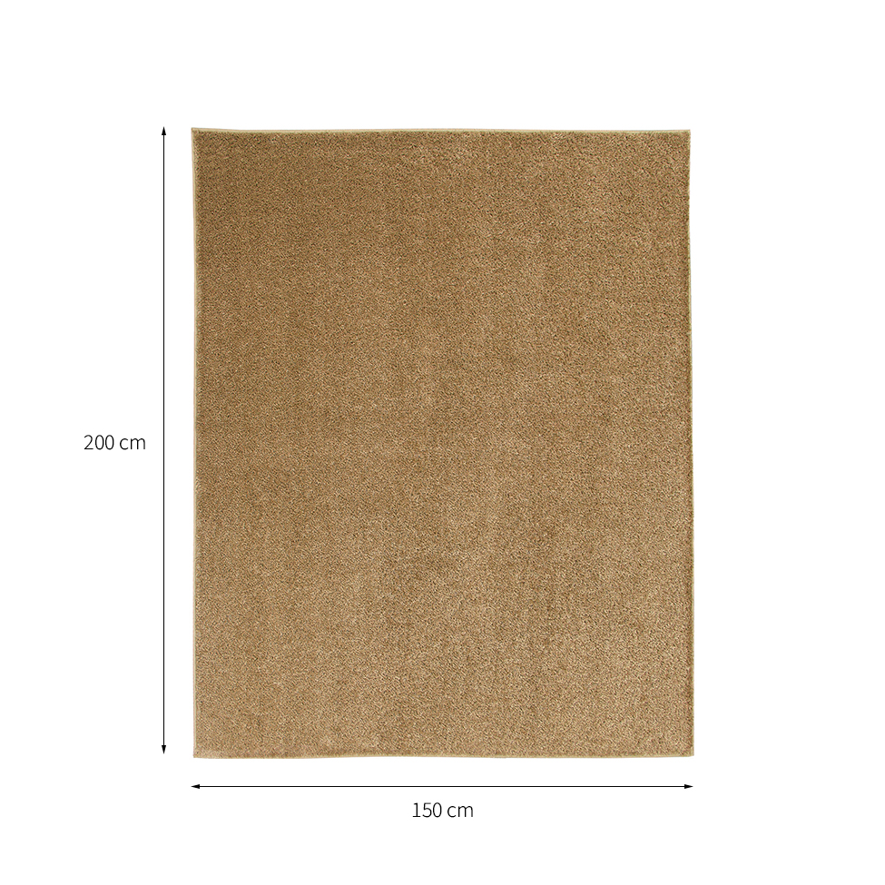 Tapete Charmin Retangular Shaggy (150x200 cm) Trigo