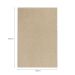 Tapete Charmin Retangular Shaggy (200x300 cm) Natural