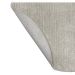 Tapete Chevron Redondo Bouclé (140x140) Prata