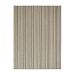 Tapete Chevron ll Retangular Veludo 100x150 Cinza