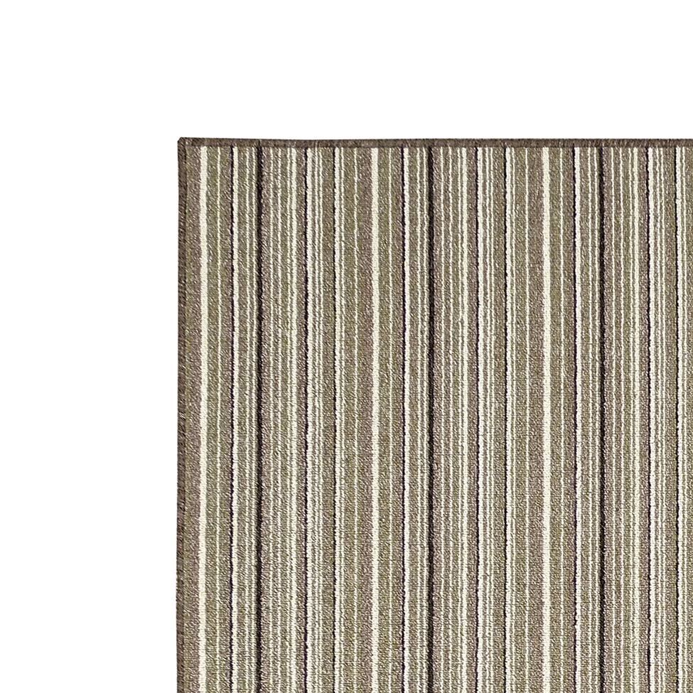 Tapete Chevron ll Retangular Veludo 100x150 Cinza