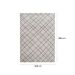 Tapete Classe A Riscos Retangular Veludo (300x400) Cinza