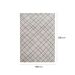 Tapete Classe A Riscos Retangular Veludo (400x500) Cinza