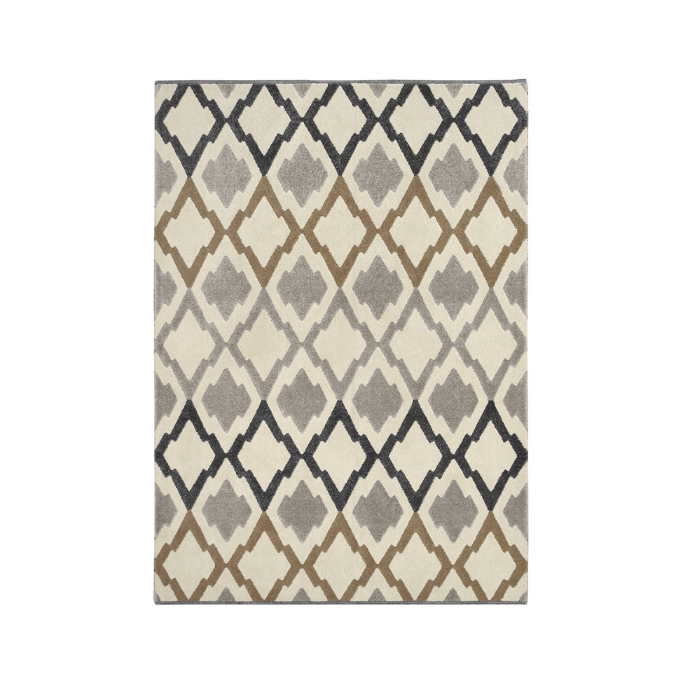 Tapete Classe A Splendor Retangular Veludo (400x600) Bege