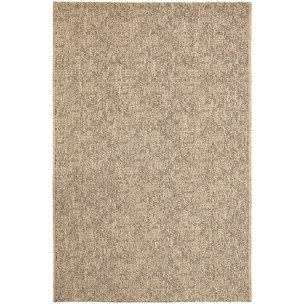 Tapete Eco Terra Areia Retangular Bouclé (100x150) Bege