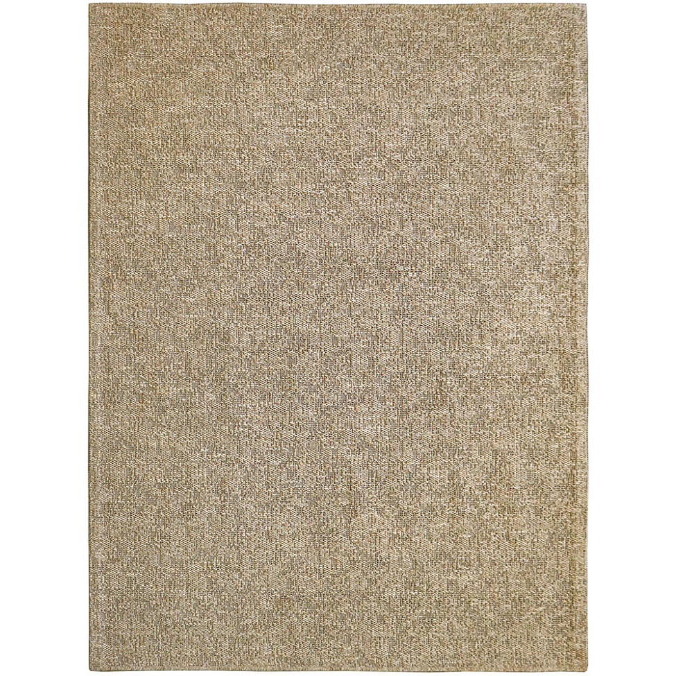 Tapete Eco Terra Areia Retangular Bouclé (150x200) Bege