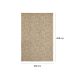 Tapete Eco Terra Areia Retangular Bouclé (400x500) Bege