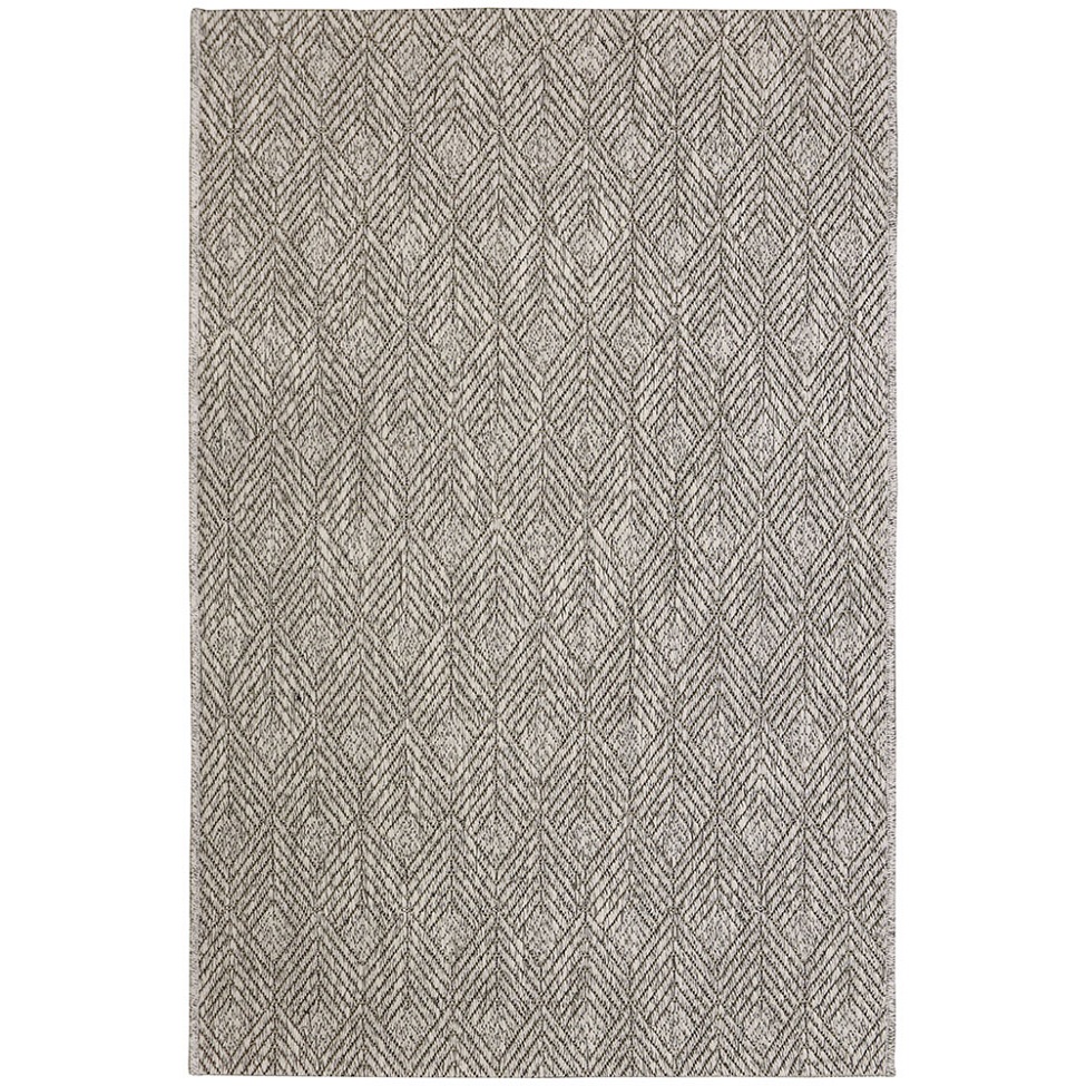 Tapete Eco Terra Argila Retangular Bouclé (100x150) Cinza