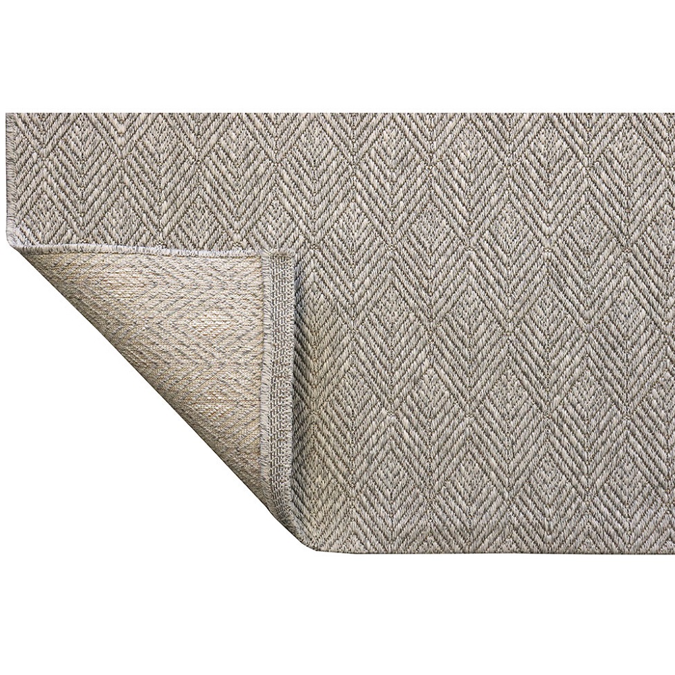 Tapete Eco Terra Argila Retangular Bouclé (100x150) Cinza