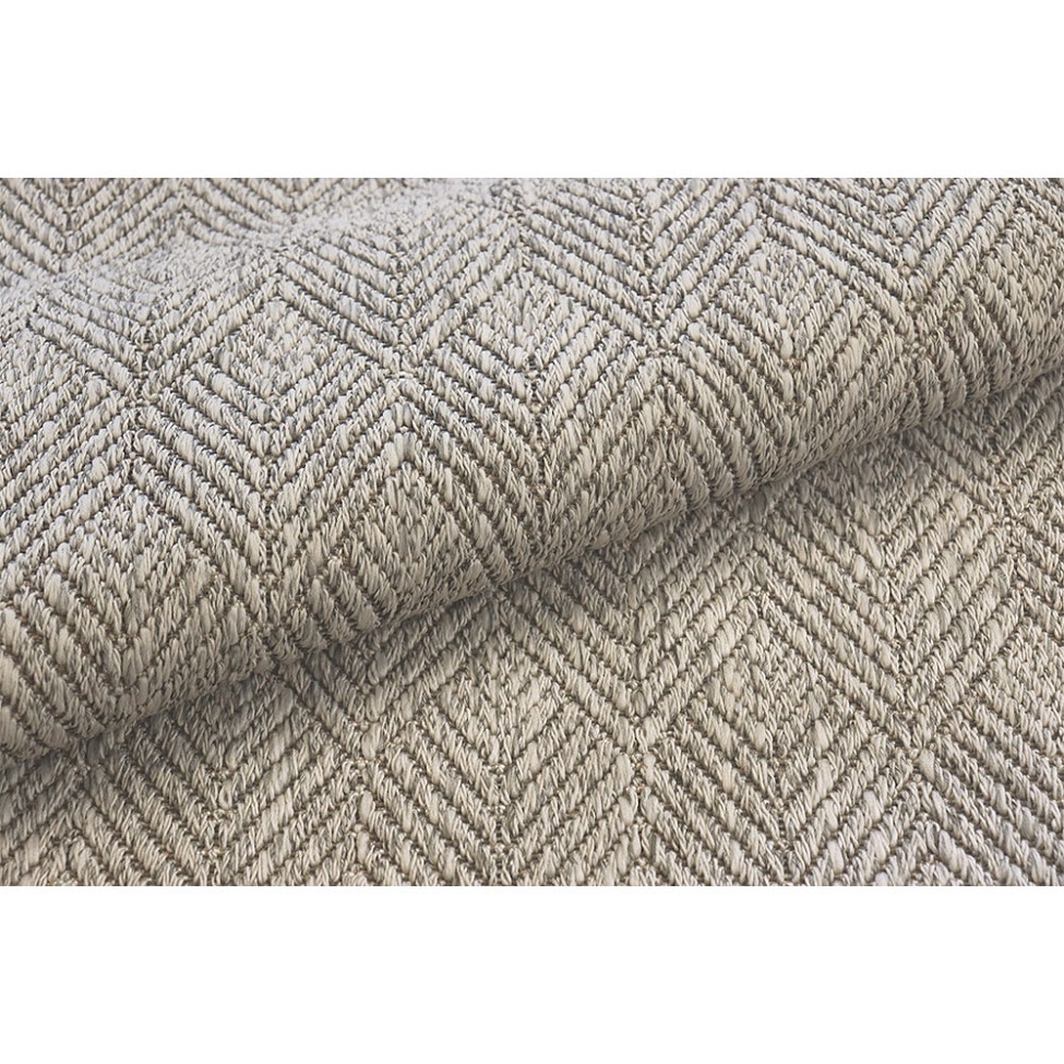 Tapete Eco Terra Argila Retangular Bouclé (100x150) Cinza
