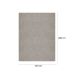 Tapete Eco Terra Argila Retangular Bouclé (150x200) Cinza