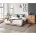 Tapete Eco Terra Argila Retangular Bouclé (200x250) Cinza