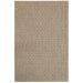 Tapete Eco Terra Cerâmica Retangular Bouclé (100x150) Bege