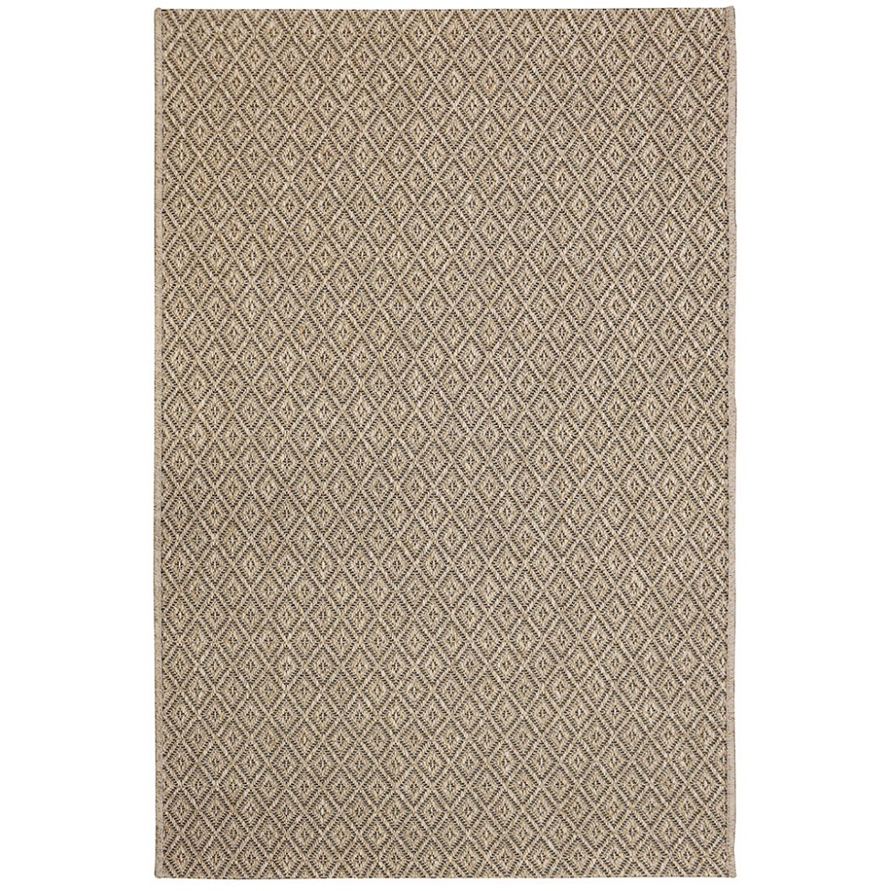 Tapete Eco Terra Cerâmica Retangular Bouclé (100x150) Bege