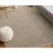 Tapete Eco Terra Cerâmica Retangular Bouclé (150x200) Bege