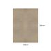 Tapete Eco Terra Cerâmica Retangular Bouclé (150x200) Bege