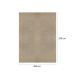 Tapete Eco Terra Cerâmica Retangular Bouclé (200x250) Bege