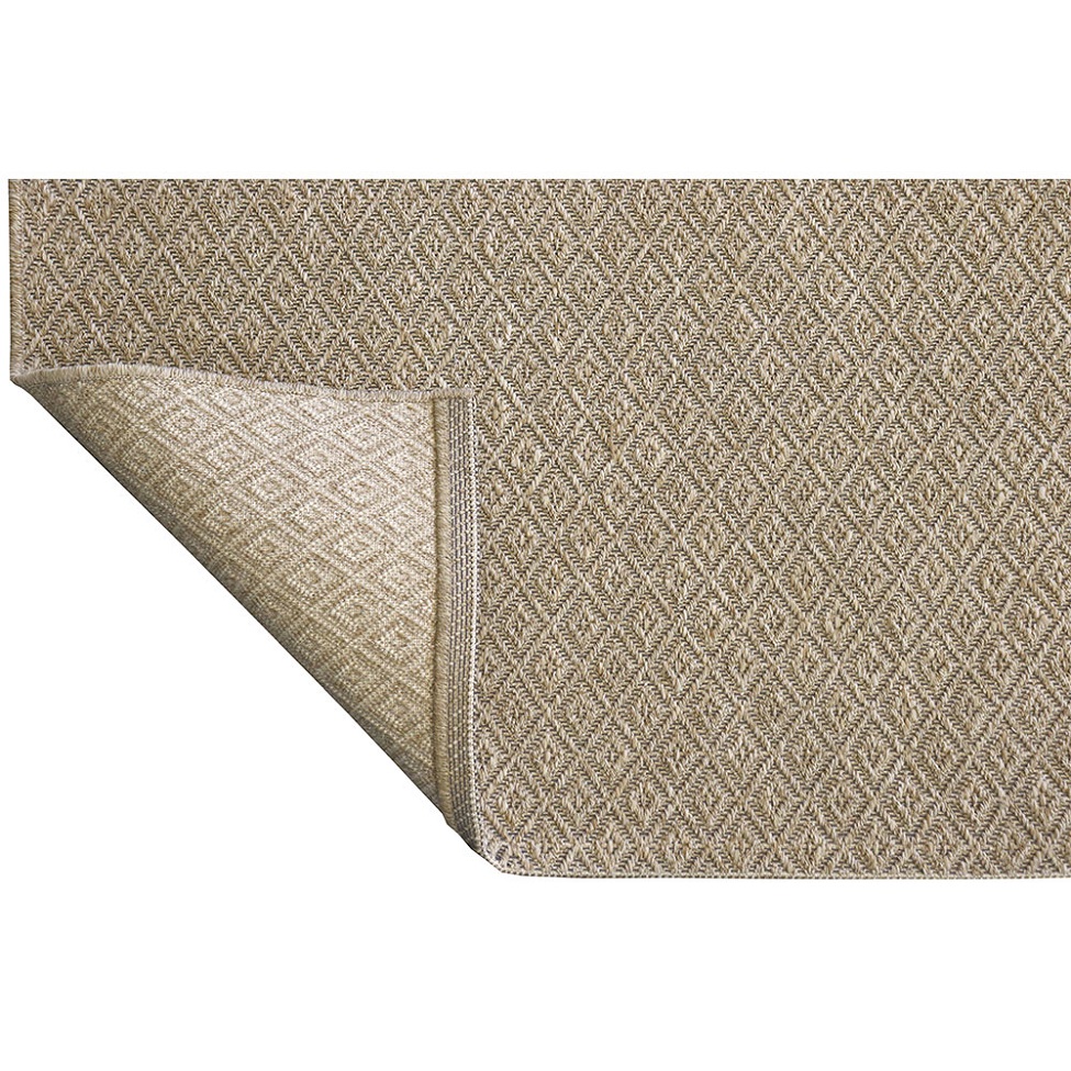 Tapete Eco Terra Cerâmica Retangular Bouclé (200x250) Bege