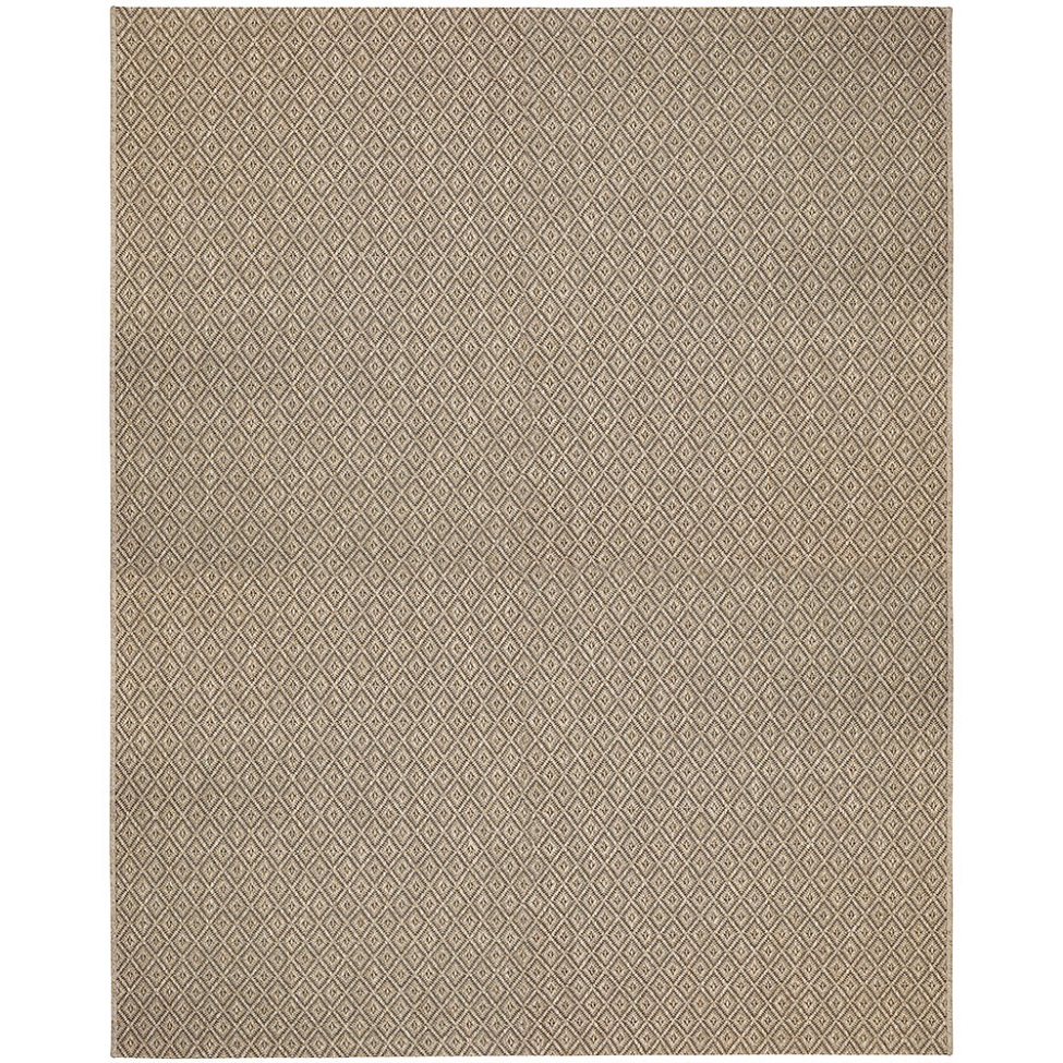 Tapete Eco Terra Cerâmica Retangular Bouclé (400x500) Bege