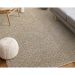 Tapete Eco Terra Cerâmica Retangular Polipropileno (150x195) Bege