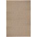 Tapete Eco Terra Cerâmica Retangular Polipropileno (185x290) Bege
