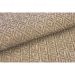 Tapete Eco Terra Cerâmica Retangular Polipropileno (185x290) Bege