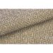 Tapete Eco Terra Cerâmica Retangular Polipropileno (195x250) Bege