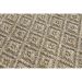 Tapete Eco Terra Cerâmica Retangular Polipropileno (195x250) Bege