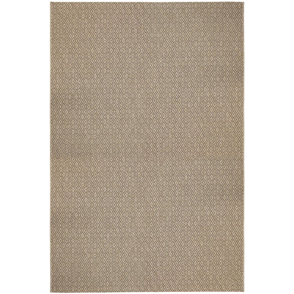 Tapete Eco Terra Cerâmica Retangular Polipropileno (195x300) Bege