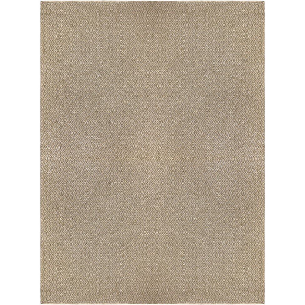 Tapete Eco Terra Cerâmica Retangular Polipropileno (300x390) Bege