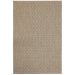 Tapete Eco Terra Cerâmica Retangular Polipropileno (95x150) Bege