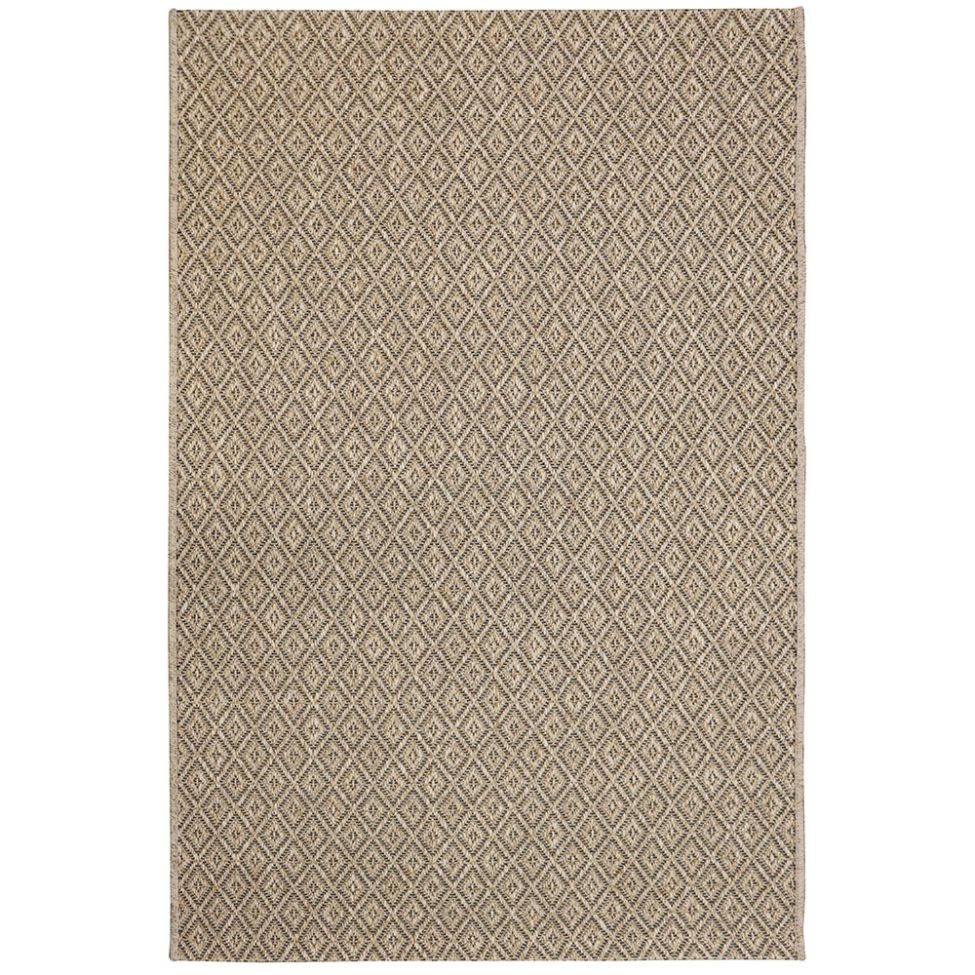 Tapete Eco Terra Cerâmica Retangular Polipropileno (95x150) Bege
