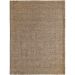 Tapete Eco Terra Madeira Retangular Bouclé (100x150) Bege