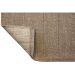 Tapete Eco Terra Madeira Retangular Bouclé (100x150) Bege
