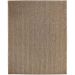 Tapete Eco Terra Madeira Retangular Bouclé (200x250) Bege