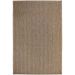 Tapete Eco Terra Madeira Retangular Bouclé (200x300) Bege