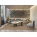 Tapete Eco Terra Madeira Retangular Bouclé (200x300) Bege