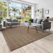 Tapete Eco Terra Retangular Bouclé (190x240) Marrom