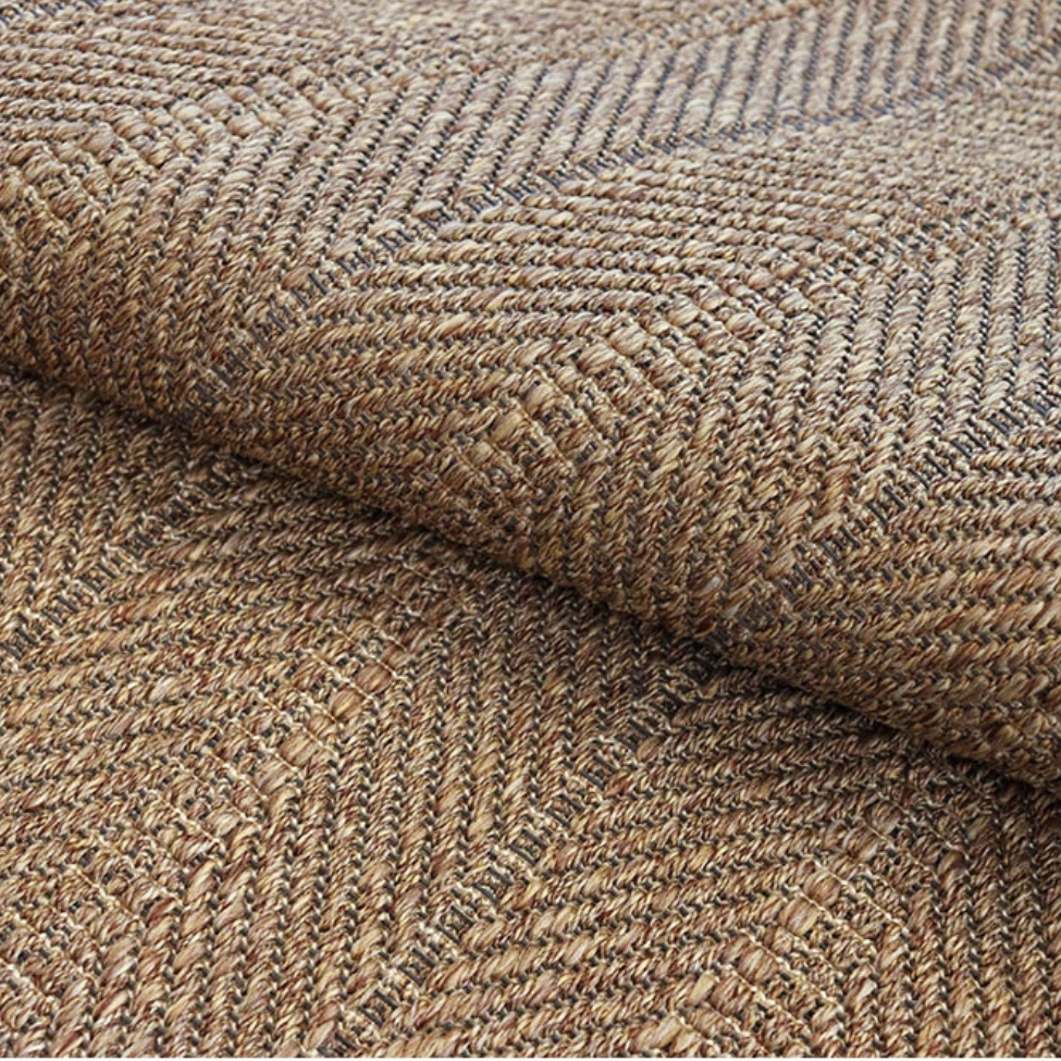 Tapete Eco Terra Retangular Bouclé (190x290) Marrom