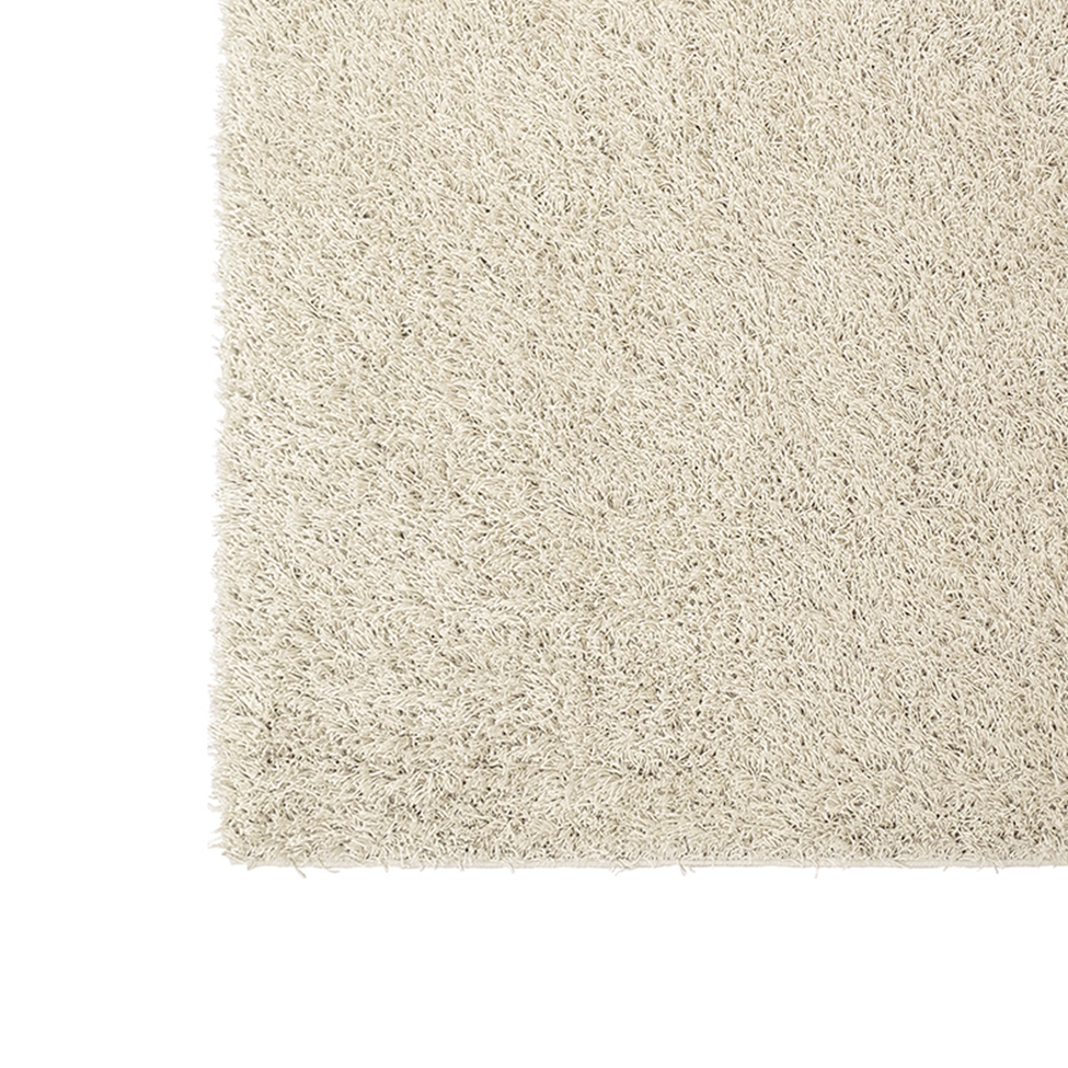 Tapete Galax Retangular Shaggy (100x150 cm) Natural
